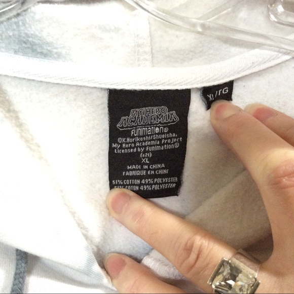 Unisex Anime My Hero Academia hoodie sweatshirt - Picture 6 of 9